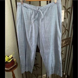 💥💥 NWT cotton cropped pants sz 12